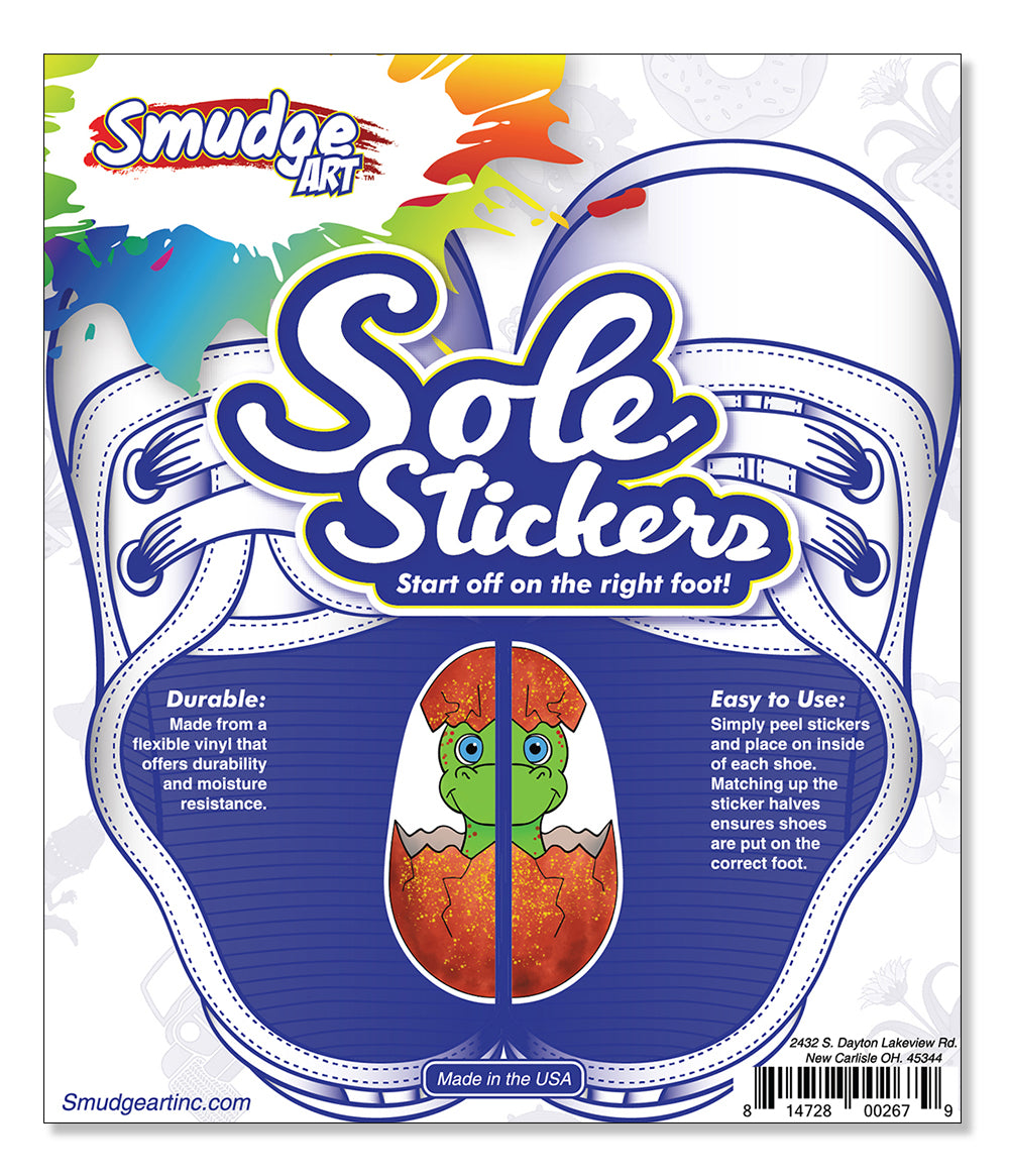 Dinosaur Egg Sole Sticker