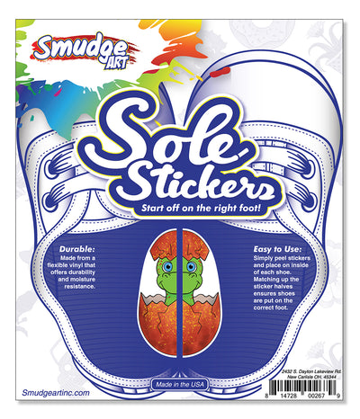 Dinosaur Egg Sole Sticker