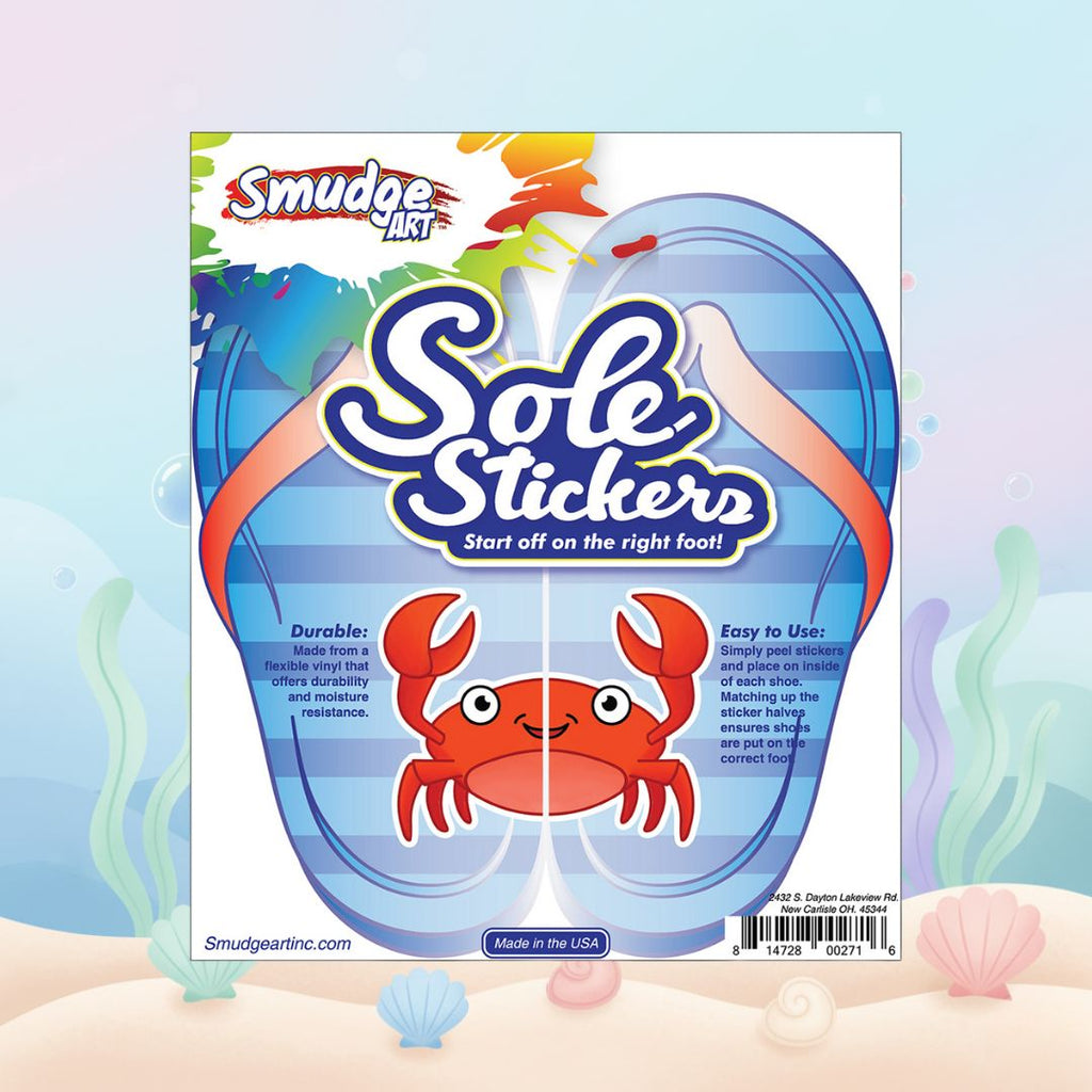 Crab Sole Sticker