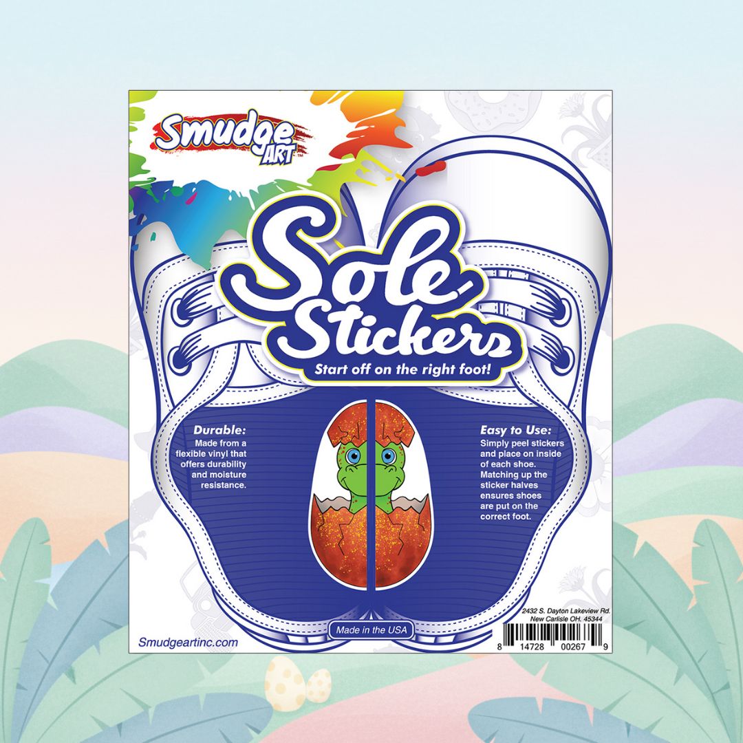 Dinosaur Egg Sole Sticker